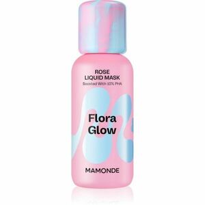 MAMONDE Flora Glow Rose Liquid Mask hydratační pleťová maska s exfoliačním účinkem 80 ml obraz