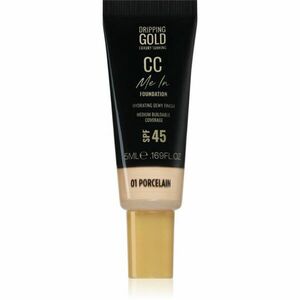 Dripping Gold CC Me In Mini Trial lehký make-up SPF 45 odstín Porcelain 01 5 ml obraz
