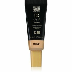 Dripping Gold CC Me In Mini Trial lehký make-up SPF 45 odstín Light 03 5 ml obraz