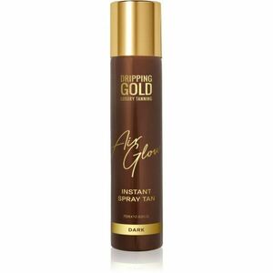 Dripping Gold Air Glow Instant Spray Tan samoopalovací sprej odstín Dark 75 ml obraz