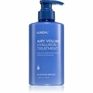 KUNDAL Airy Volume Hyaluron Treatment hydratační kondicionér pro objem 500 ml obraz