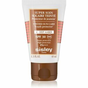 Sisley Super Soin Solaire Teinté ochranný tónovací krém na obličej SPF 30 odstín 4 Deep Amber 40 ml obraz