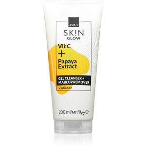 Avon Sk!n Glow odličovač make-upu 2 v 1 200 ml obraz