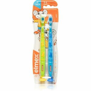 Elmex Children's Toothbrush zubní kartáček pro děti soft 3-6 years 2 ks obraz