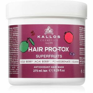 Kallos Hair Pro-Tox Superfruits regenerační maska pro unavené vlasy bez lesku 275 ml obraz