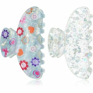 invisibobble Clipstar Cosmic Glow skřipce na vlasy velikost M 2 ks obraz