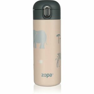 Zopa Thermo Bottle with Drinking Spout termoska s brčkem Safari 400 ml obraz