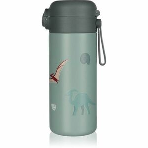 Zopa Thermo Bottle with Silicone Holder and Drinking Spout termoska s brčkem Dino 350 ml obraz