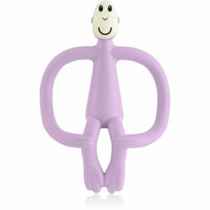 Matchstick Monkey Teething Toy and Gel Applicator kousátko s kartáčkem 2 v 1 Lilac 1 ks obraz