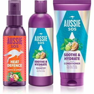 Aussie SOS Sooth & Hydrate intenzivní hydratační sada na vlasy obraz