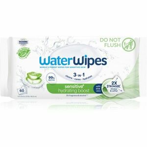 WaterWipes Hydrating Clean osvěžující vlhčené ubrousky 60 ks obraz