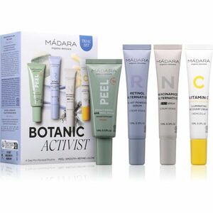 MÁDARA Botanic Activist 4-Step Mini Renewal Routine Set dárková sada pro regeneraci a obnovu pleti obraz