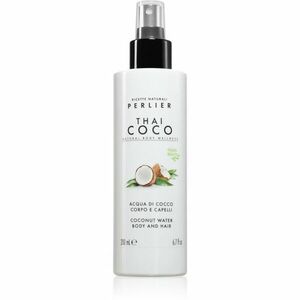 Perlier Thai Coco Coconut Water Body And Hair parfémovaný sprej na tělo a vlasy na tělo a vlasy vůně 200 ml obraz