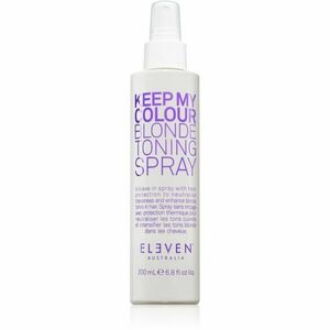 Eleven Australia Keep My Colour Blonde Toning Spray tónovací sprej pro tepelnou úpravu vlasů 200 ml obraz