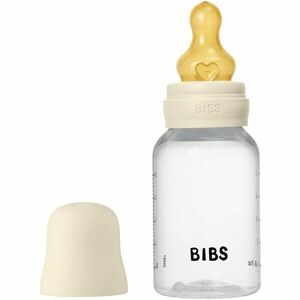 BIBS Anti-Colic Baby Bottle Latex antikoliková láhev s kaučukovou savičkou Ivory 150 ml obraz