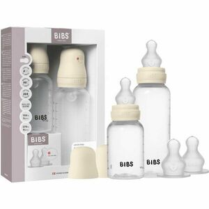 BIBS Anti-Colic Baby Bottle Set antikoliková láhev se silikonovým dudlíkem obraz