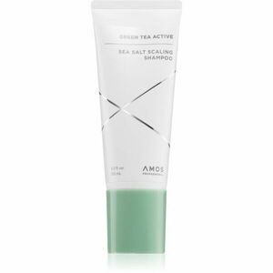 AMOS PROFESSIONAL Green Tea Active Sea Salt Scaling Shampoo šampon proti vypadávání vlasů s mořskou solí 150 ml obraz
