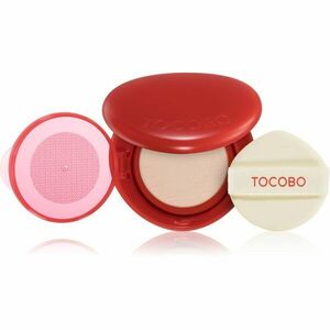 TOCOBO Apple Dewy Fit Cushion dlouhotrvající make-up v houbičce SPF 50+ odstín 21C Peach 15 g obraz
