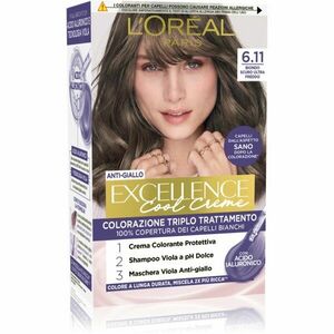L’Oréal Paris Excellence Cool Creme barva na vlasy odstín 6.11 Biondo Ultra Scuro Fredo 1 ks obraz