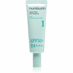 Numbuzin No. 1 Clear Filter Sun Essence rozjasňující esence se zklidňujícím účinkem SPF 50+ 50 ml obraz