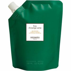 HERMÈS Le Bain Eau d'orange verte sprchový gel – náhradní náplň unisex 200 ml obraz