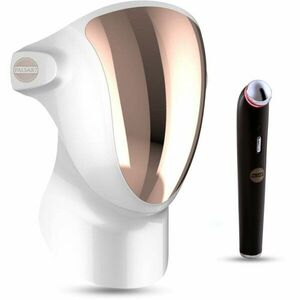 PALSAR7 Exclusive Set Professional LED Mask & Galvanic Iron set za zvýhodněnou cenu White/Gold obraz