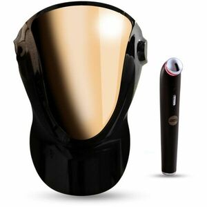PALSAR7 Exclusive Set Professional LED Mask & Galvanic Iron set za zvýhodněnou cenu Black/Gold obraz