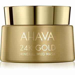 AHAVA Mineral Mud 24K Gold minerální bahenní maska s 24karátovým zlatem 50 ml obraz