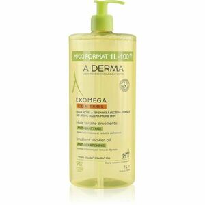 A-Derma Exomega Control Emollient Shower Oil zvláčňující sprchový olej pro suchou až atopickou pokožku 1000 ml obraz