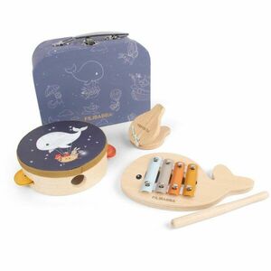 FILIBABBA Play Set My First Wooden Toy Instruments hudební hračka pro děti 3 ks obraz