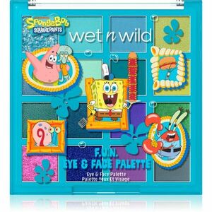 Wet n Wild SpongeBob SquarePants F.U.N. Eye & Face Palette paletka očních stínů 15 g obraz