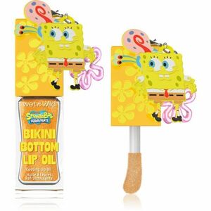 Wet n Wild SpongeBob SquarePants Bikini Bottom Lip Oil tónovací olej na rty s chladivým účinkem odstín I'm Ready! 7.11 ml obraz