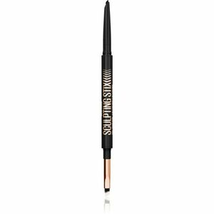 MAYBELLINE NEW YORK Sculpting Stix automatická tužka na oči se štětečkem odstín 16 Black Blur 1 ks obraz