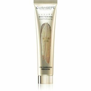 Curasept Gold Lux Toothpaste bělicí zubní pasta s aktivním uhlím 75 ml obraz