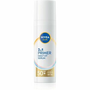 NIVEA SUN Daily UV Serum podkladová báze 2 v 1 SPF 50+ 30 ml obraz