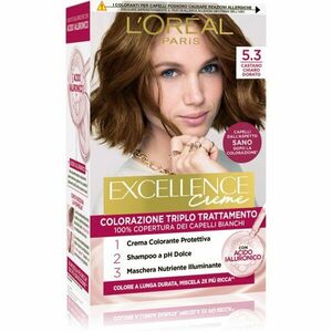 L’Oréal Paris Excellence Creme barva na vlasy odstín 5.3 Castano Chiaro Dorato 1 ks obraz