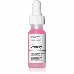 The Ordinary PHA 5% Exfoliating Lip Serum vyhlazující exfoliační sérum na rty 15 ml obraz