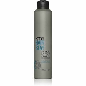 KMS Hair Stay Working Hairspray lak na vlasy pro vlasy namáhané teplem 300 ml obraz
