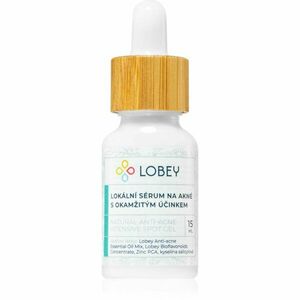Lobey Skin Care Lokální sérum na akné s okamžitým účinkem lokální péče proti akné 15 ml obraz