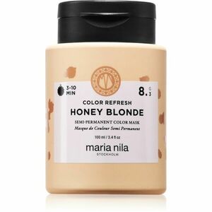 Maria Nila Colour Refresh barvicí maska odstín Honey Blonde 8.3 100 ml obraz