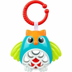 Chicco Owl Rattle kontrastní závěsná hračka s chrastítkem 1 ks obraz
