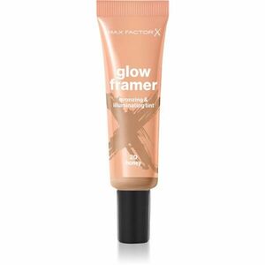 Max Factor Miracle Pure Glow Framer bronzující fluid odstín 20 Honey 30 ml obraz