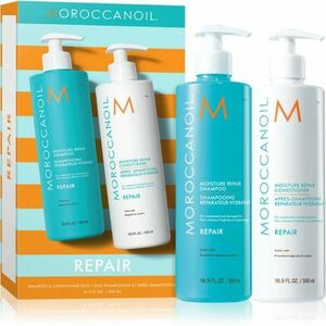 Moroccanoil Repair Shampoo & Conditioner Duo sada pro poškozené, chemicky ošetřené vlasy obraz