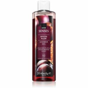 Avon Senses Spiced Plum sprchový gel 250 ml obraz