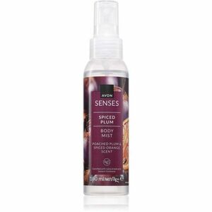 Avon Senses Spiced Plum tělový sprej pro ženy 100 ml obraz