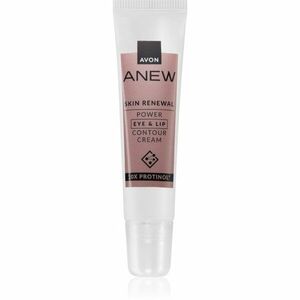 Avon Anew Skin Renewal rozjasňující krém na oční okolí a rty 15 ml obraz