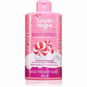 Tulipán Negro Kiss Fresa Y Nata tělové mléko 400 ml obraz