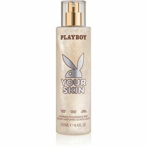 Playboy Your Skin tělový sprej se třpytkami pro ženy 250 ml obraz
