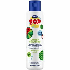 Chicco Pop Comby Shampoo & Conditioner šampon a kondicionér Watermelon 250 ml obraz