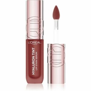 L’Oréal Paris Hyaluron Tint Lip Stain Serum tekutá rtěnka s hydratačním účinkem odstín 521 Bordeaux Please 5 ml obraz